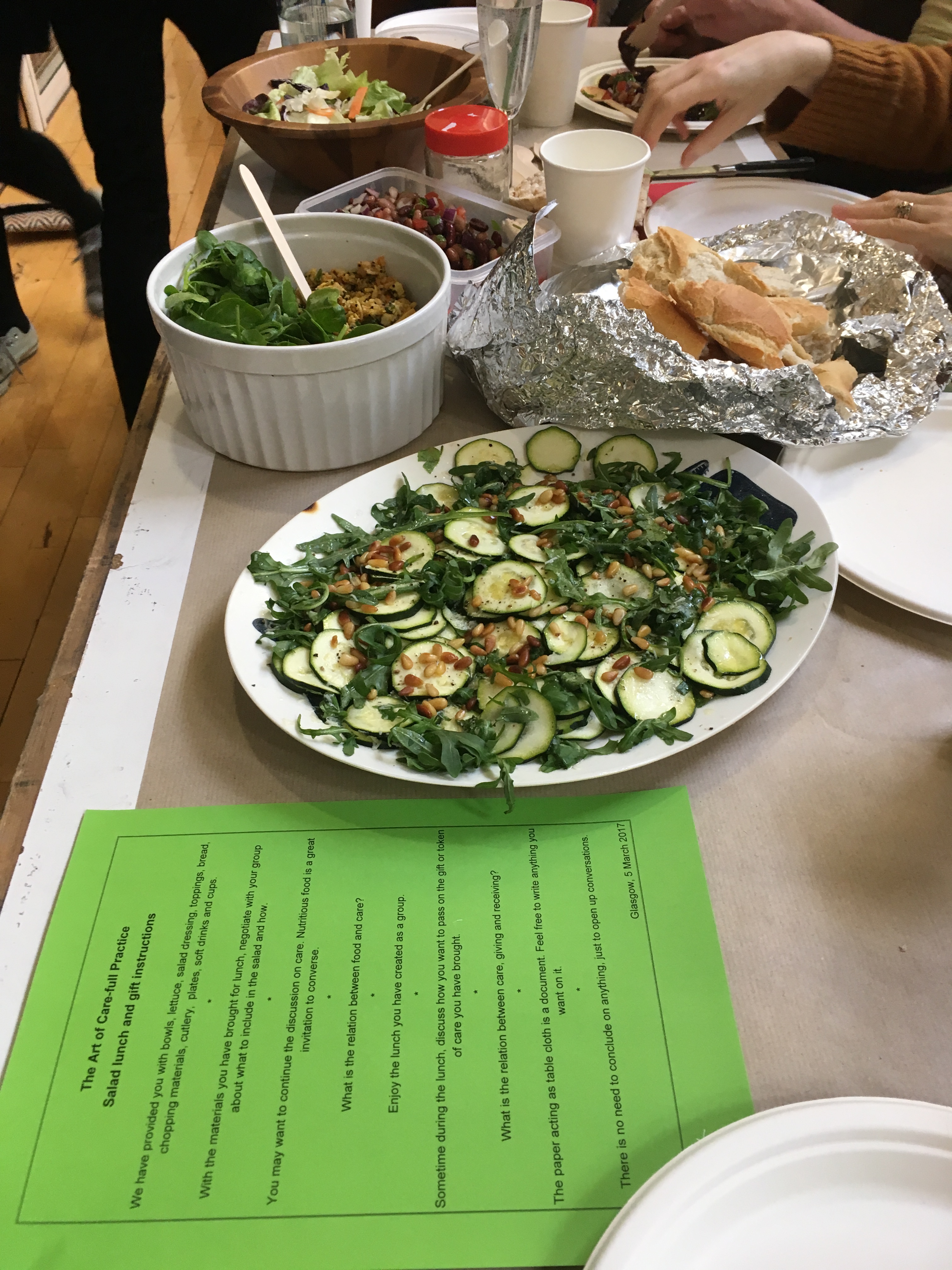 The Art of Care-full Practice: lunch