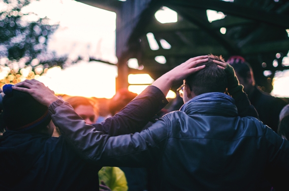 Calton Hill Constellations - site specific twilight performance