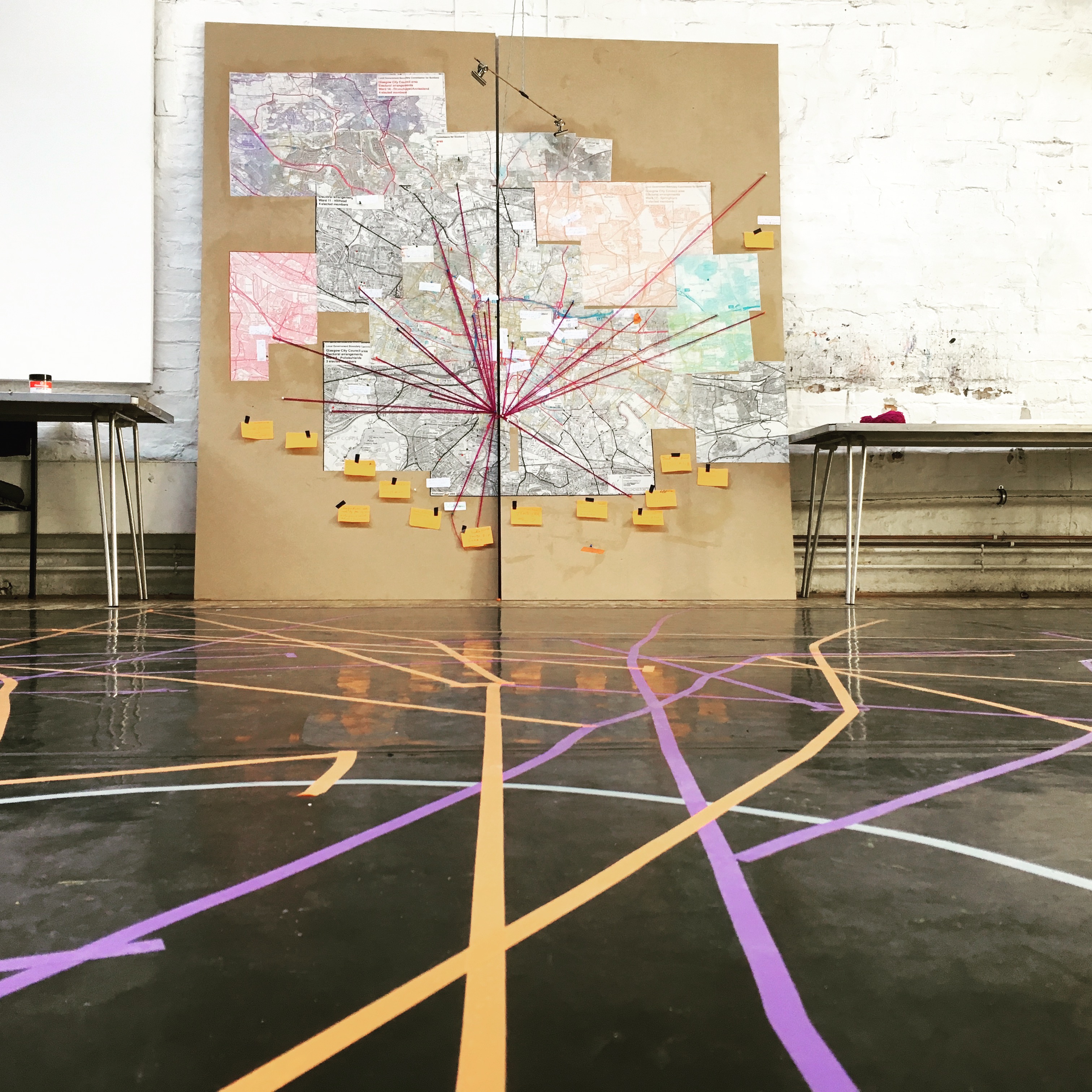 Evans: Our Share My Table map