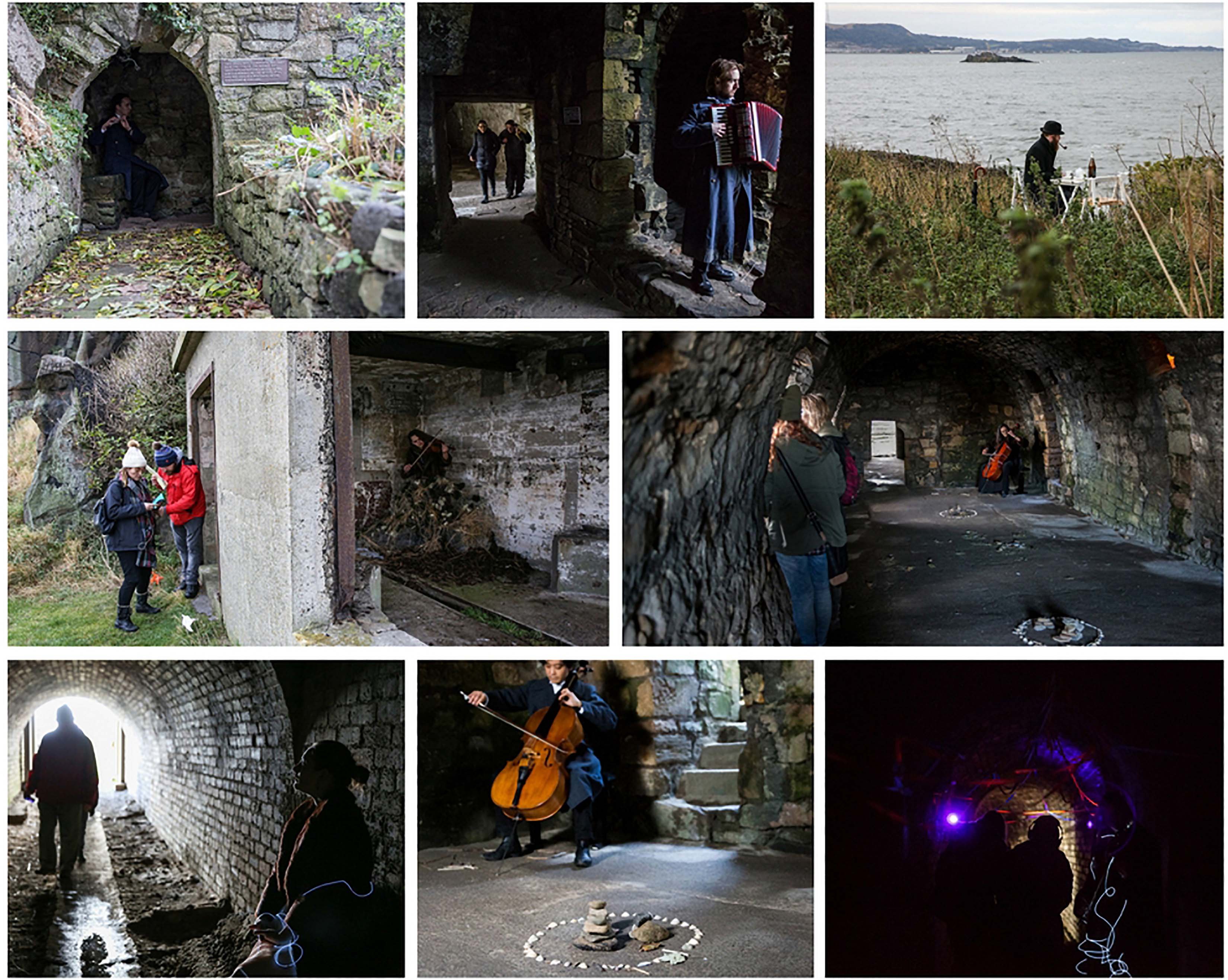 The ghosts on Inchcolm