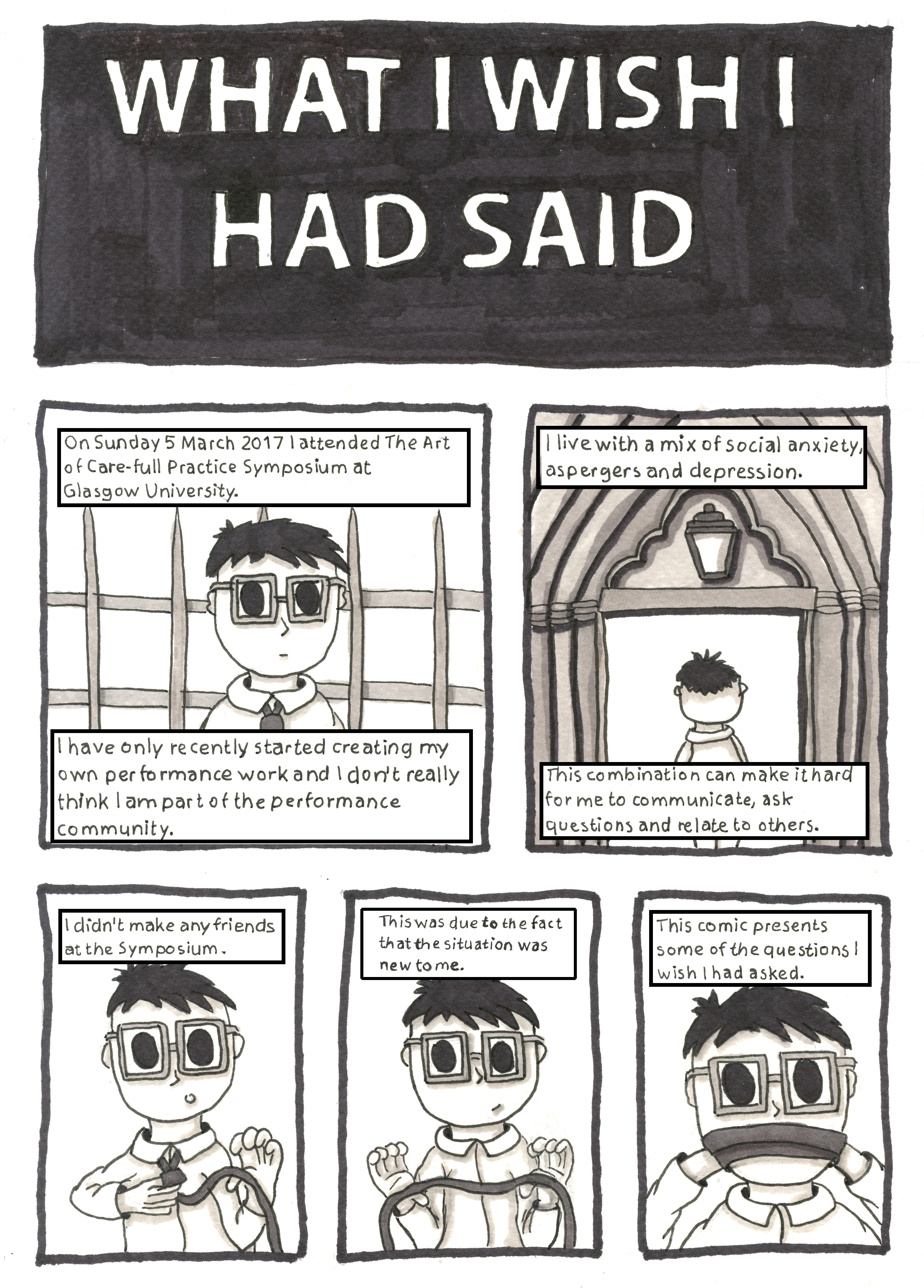 Fraser-What I wish I had said